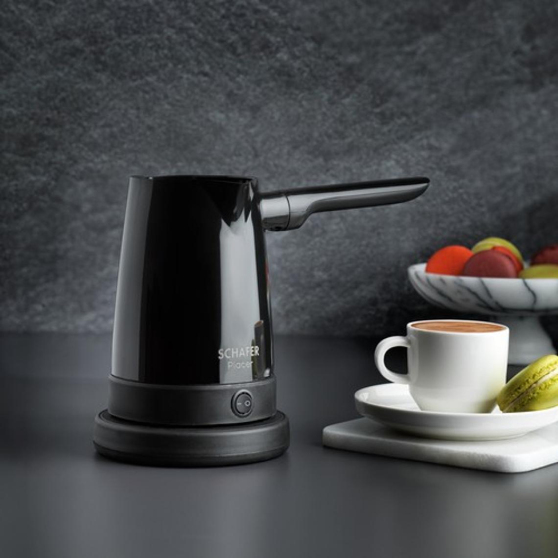 Schafer Ekoset Elektrikli Çeyiz Seti - 1500W Bıçaklı Blender ve 1800W Tost Makinesi, Paslanmaz Çelik, Siyah Renk, 4 Parça