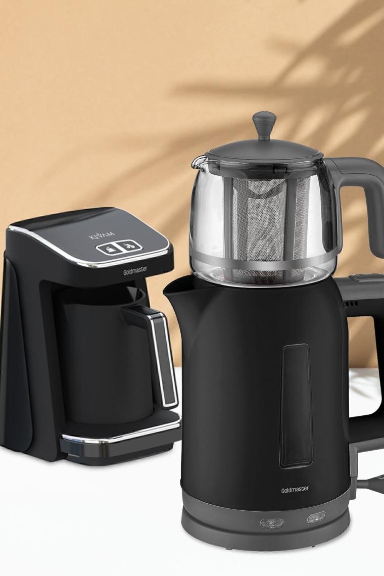 Goldmaster Blacktrend 25 Parça Avantajlı Elektronik Evlilik Paketi Elektrikli Mutfak Çeyiz Seti