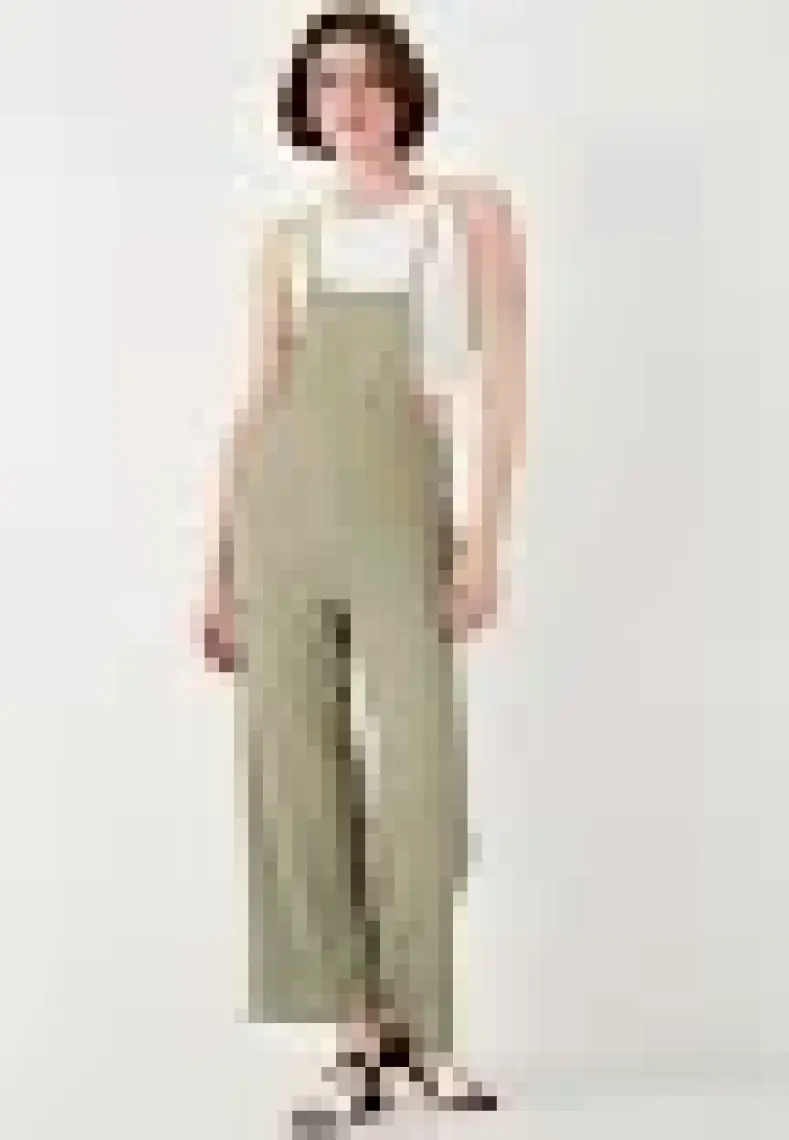 Lela Regular Fit Ayarlanabilir Ip Askılı Bahçıvan Tulum Bayan Tulum 5865789