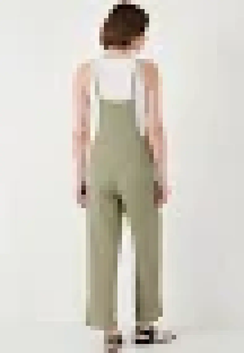 Lela Regular Fit Ayarlanabilir Ip Askılı Bahçıvan Tulum Bayan Tulum 5865789