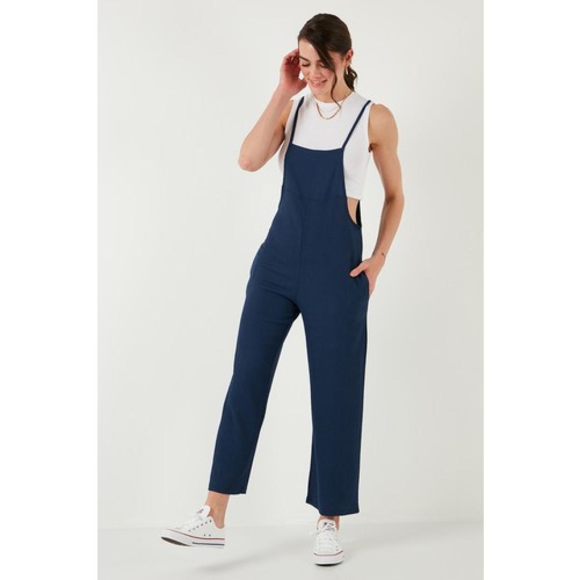 Lela Regular Fit Ayarlanabilir Ip Askılı Bahçıvan Tulum Bayan Tulum 5865789