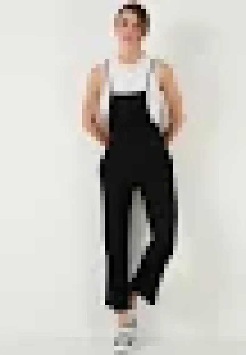 Lela Regular Fit Ayarlanabilir Ip Askılı Bahçıvan Tulum Bayan Tulum 5865789