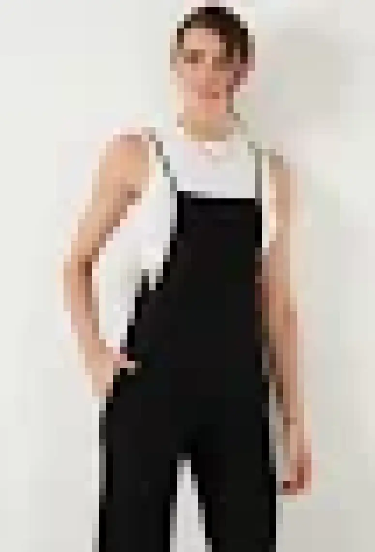 Lela Regular Fit Ayarlanabilir Ip Askılı Bahçıvan Tulum Bayan Tulum 5865789