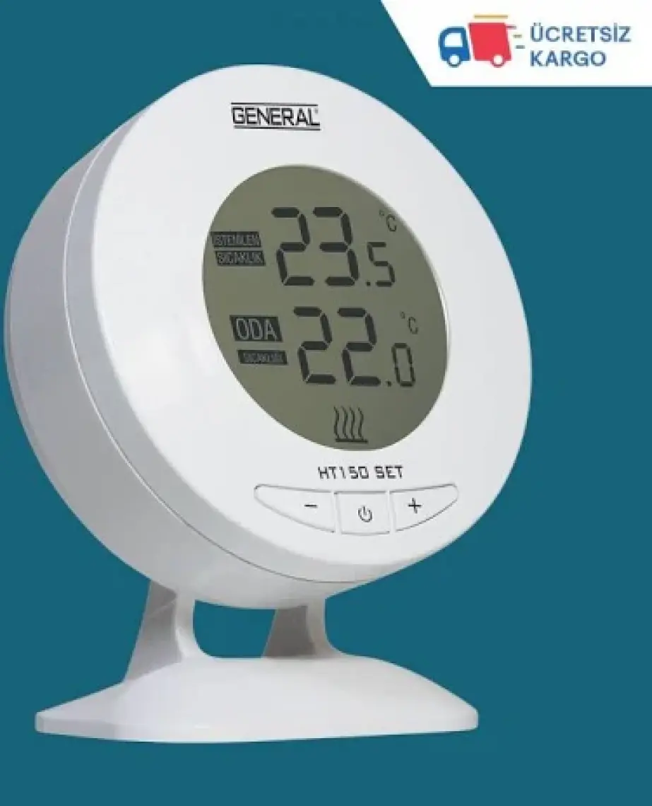 General HT150 Set Kablosuz Dijital Oda Termostatı