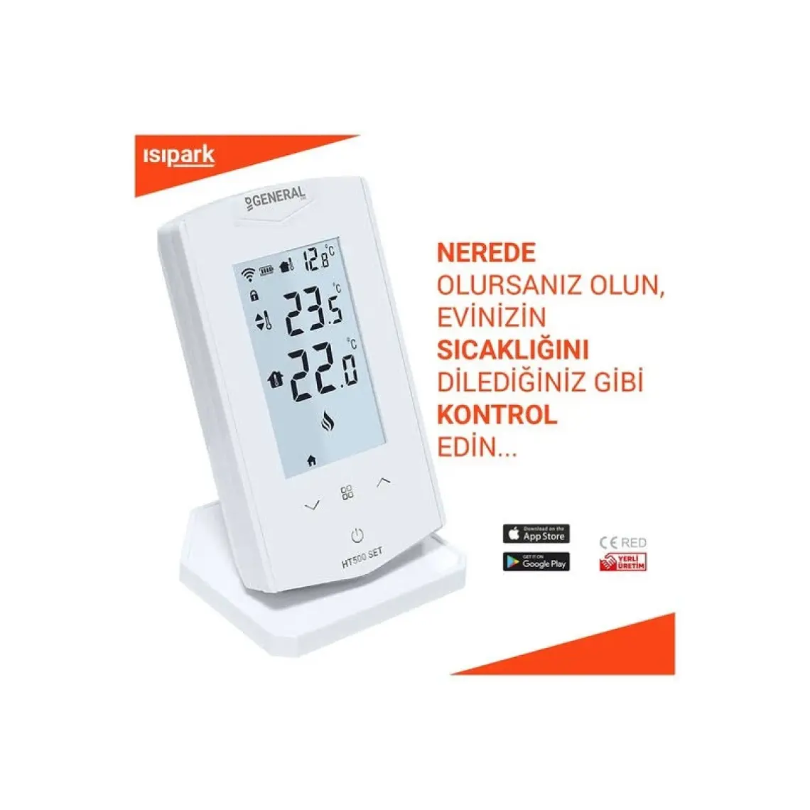 General HT500-SET Kablosuz Akıllı Termostat