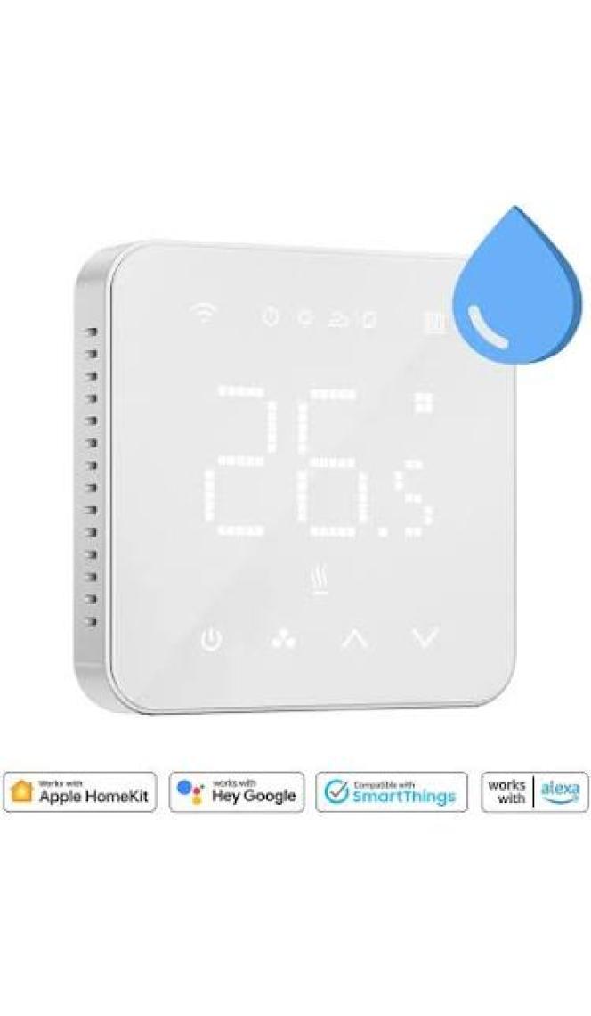 Meross Wi-Fi Uzaktan Kontrollü Akıllı kombi Bağlantılı Termostat