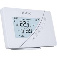 E.C.A. Poly Touch 400W Programlanabilir Kablosuz Oda Termostatı Beyaz