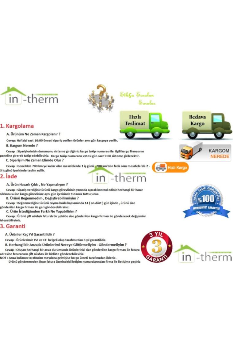In-Therm Mrl 200 Rf Tm Kablosuz Dijital Oda Termostatı