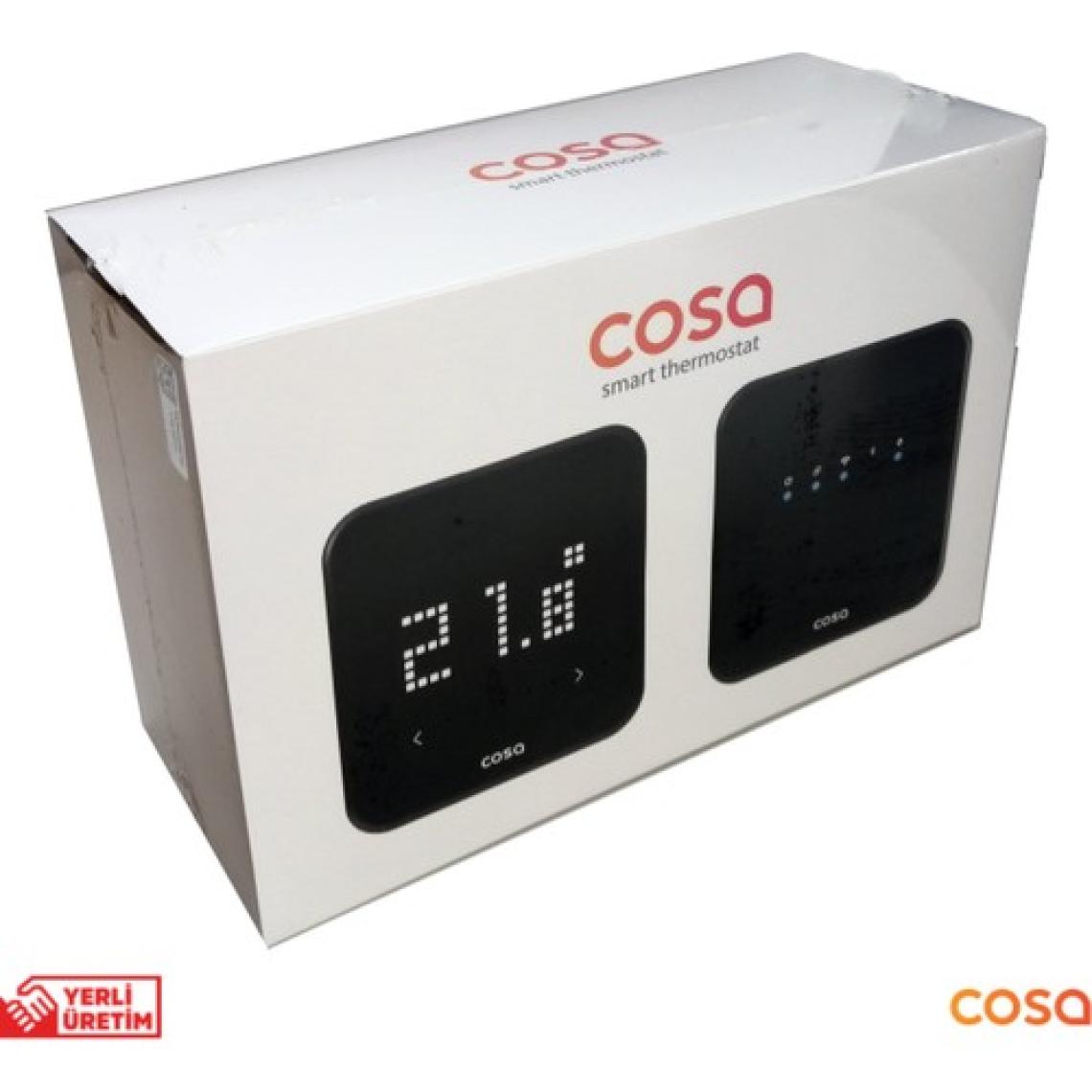 Cosa Akıllı Oda Termostatı Kablosuz Kombi ve Klima Kontrolü P4TR-21-AC