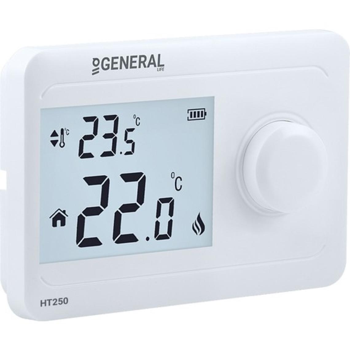 General Life HT-250 Kablolu Dijital Termostat