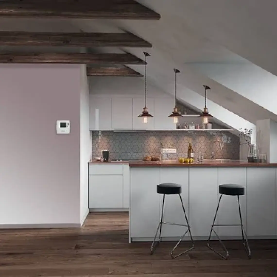 Buderus RT24RF Kablosuz Oda Termostatı / Kumandası