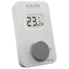 Mars S10 Beyaz Kablosuz Dijital Oda Termostatı