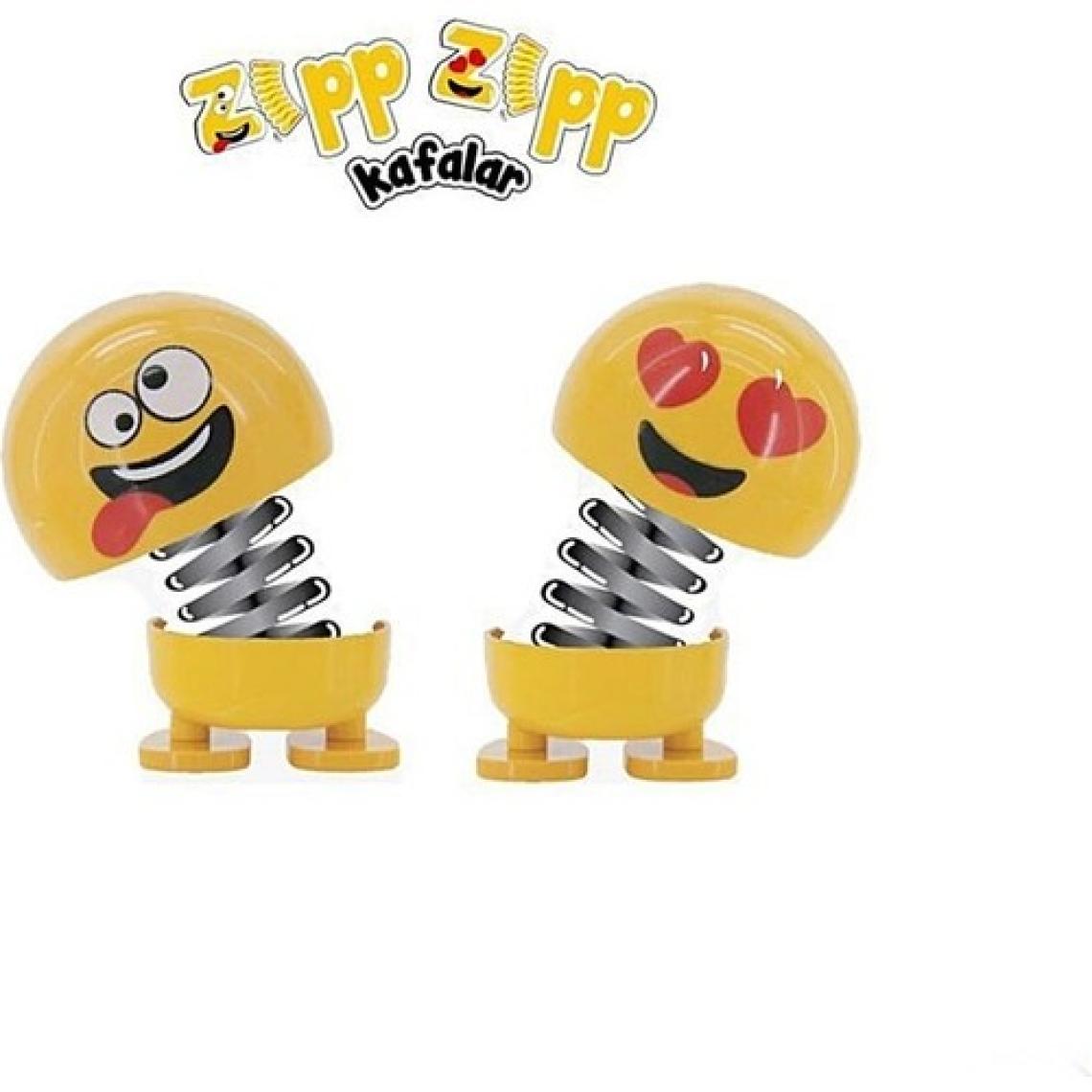 Zıp Zıp Kafalar Sevimli Kafa Sallayan Emojiler Çılgın Kafalar