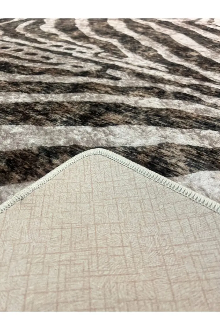 Brillant Zebra Desenli Dekoratif Halı
