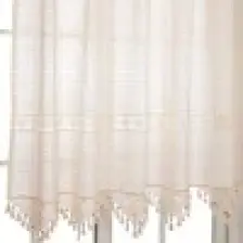 Tuncay Tekstil Buldan Işi Otantik Monika El Dantelli Keten Perde