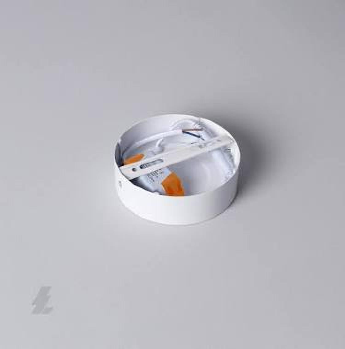 Maxled MX-1042N - 6W 4000K Ilık Beyaz | Beyaz Kasa Sıva Üstü Yuvarlak LED Panel
