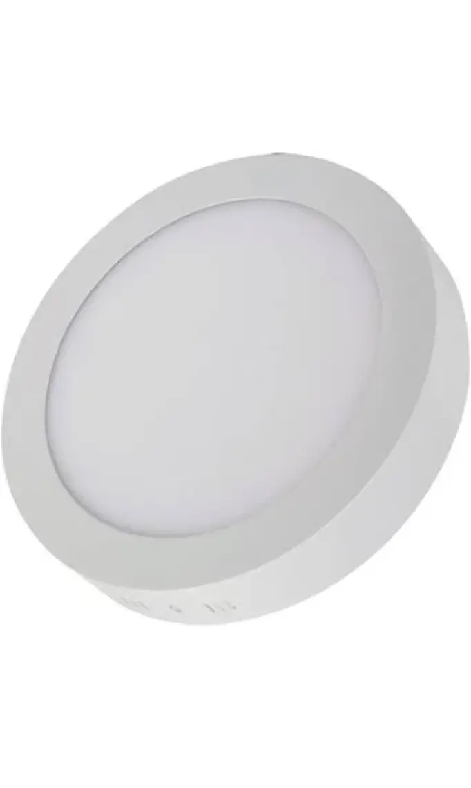 Voltek  18 Watt  8’’ Yuvarlak Sıva Üstü LED Panel Armatür Beyaz 6500  K
