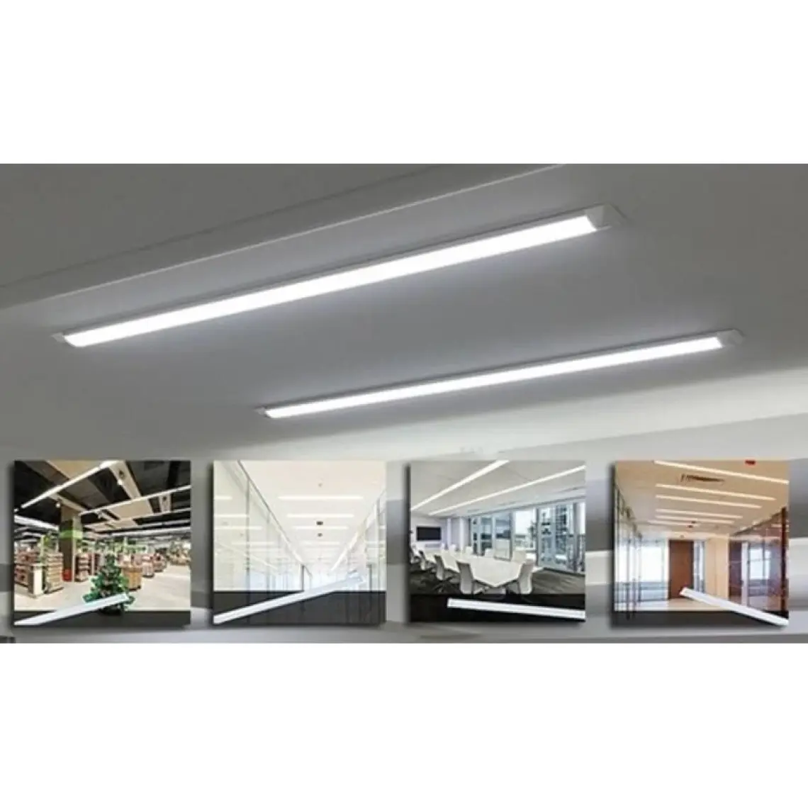 LAMPTIME 18W Led Bant Armatür Yatay 60Cm Gunışığı Işık 3000K 301363