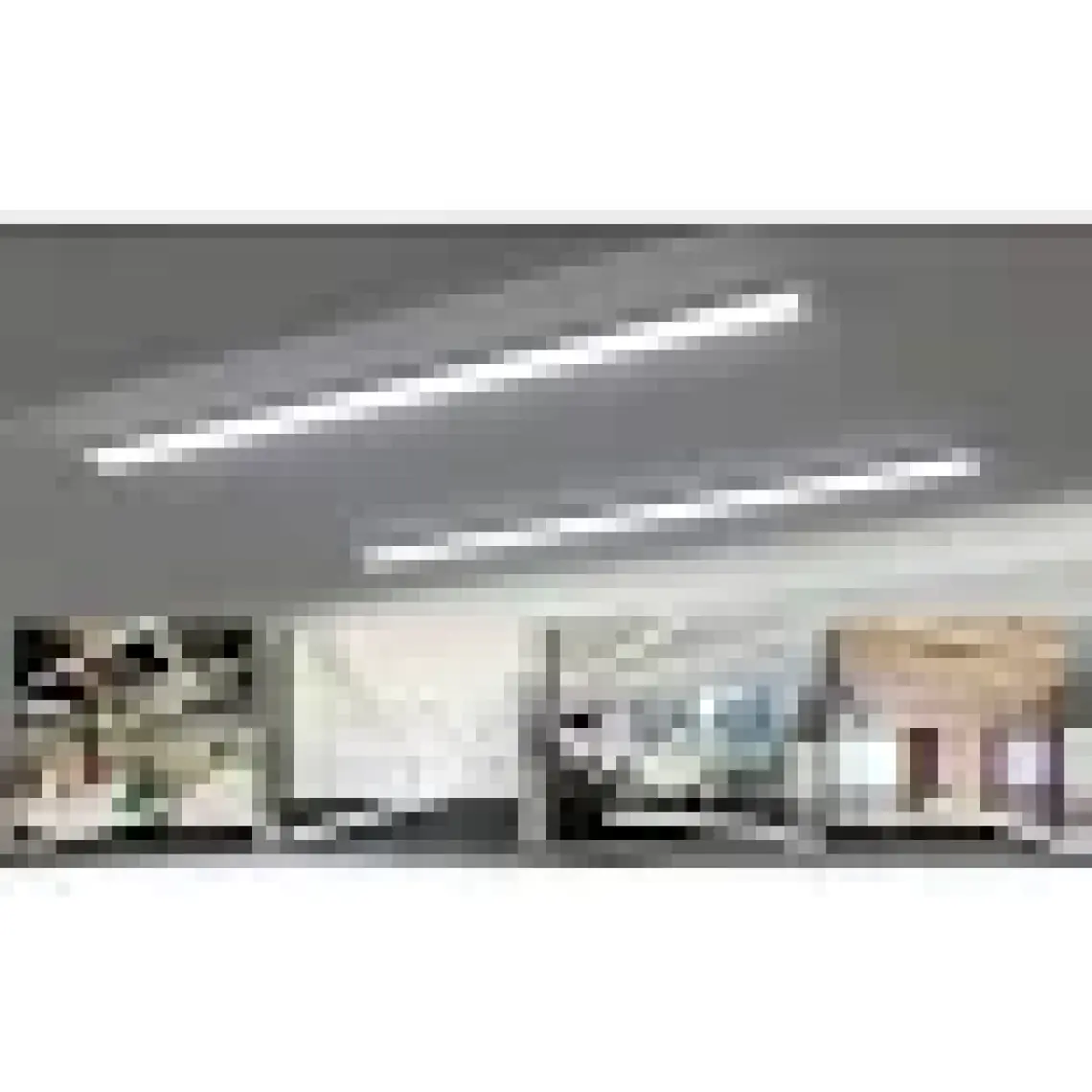 LAMPTIME 18W Led Bant Armatür Yatay 60Cm Gunışığı Işık 3000K 301363