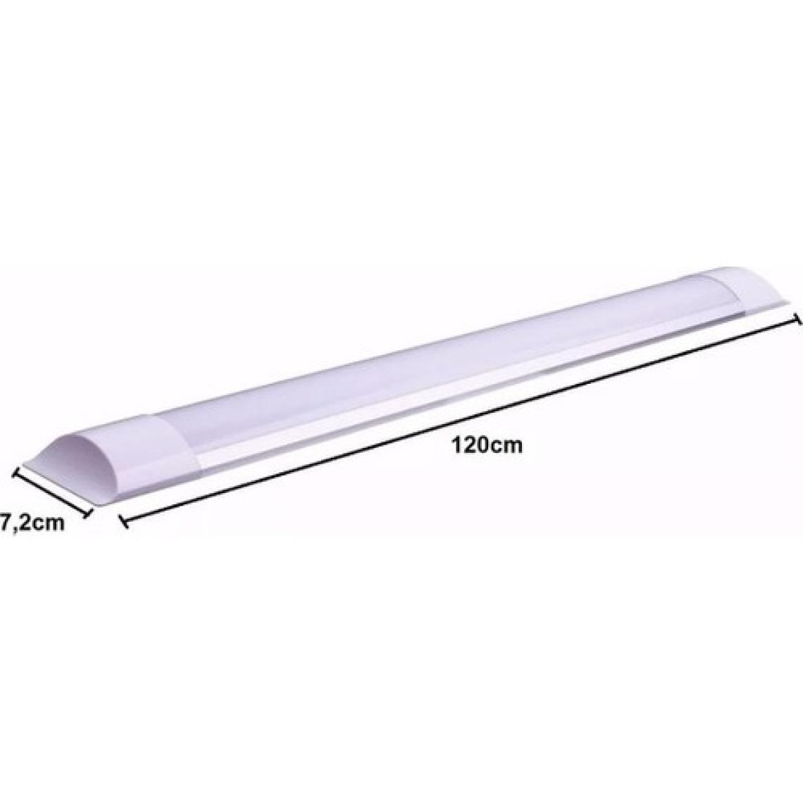 LAMPTIME 36W Led Bant Armatür Yatay 120Cm Gunışığı Işık 3000K 301338