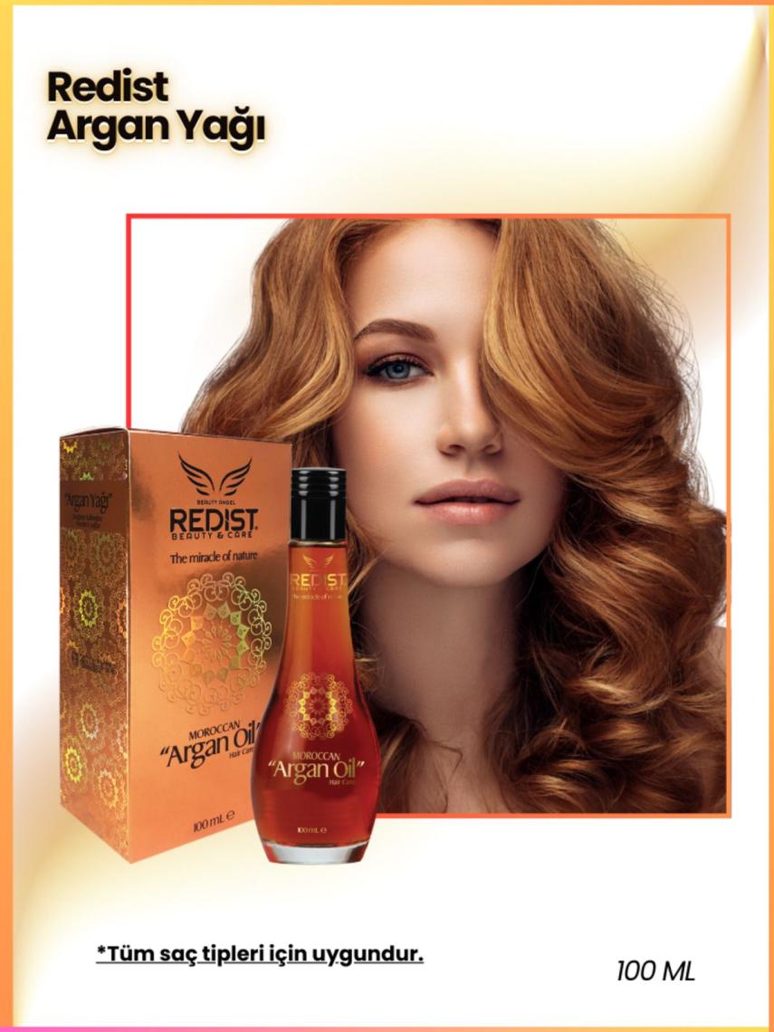 Tüm Saçlar Için Argan Içerikli Saç Bakım Yağı 100 ml