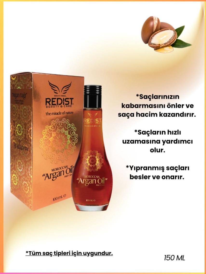 Tüm Saçlar Için Argan Içerikli Saç Bakım Yağı 100 ml