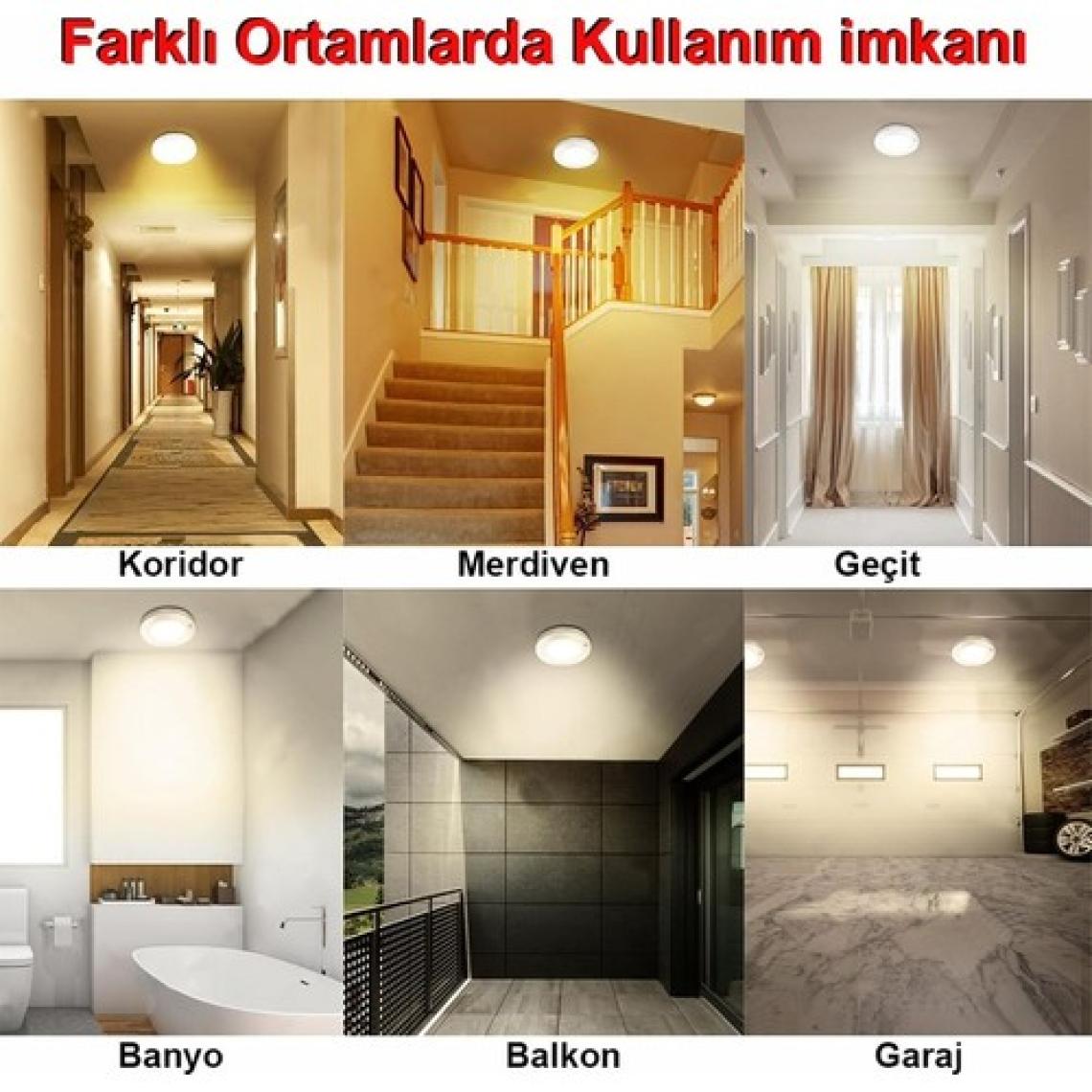Greentech Şarjlı Hareket Sensörlü Led Aydınlatma / GT-CL05-2 Adet