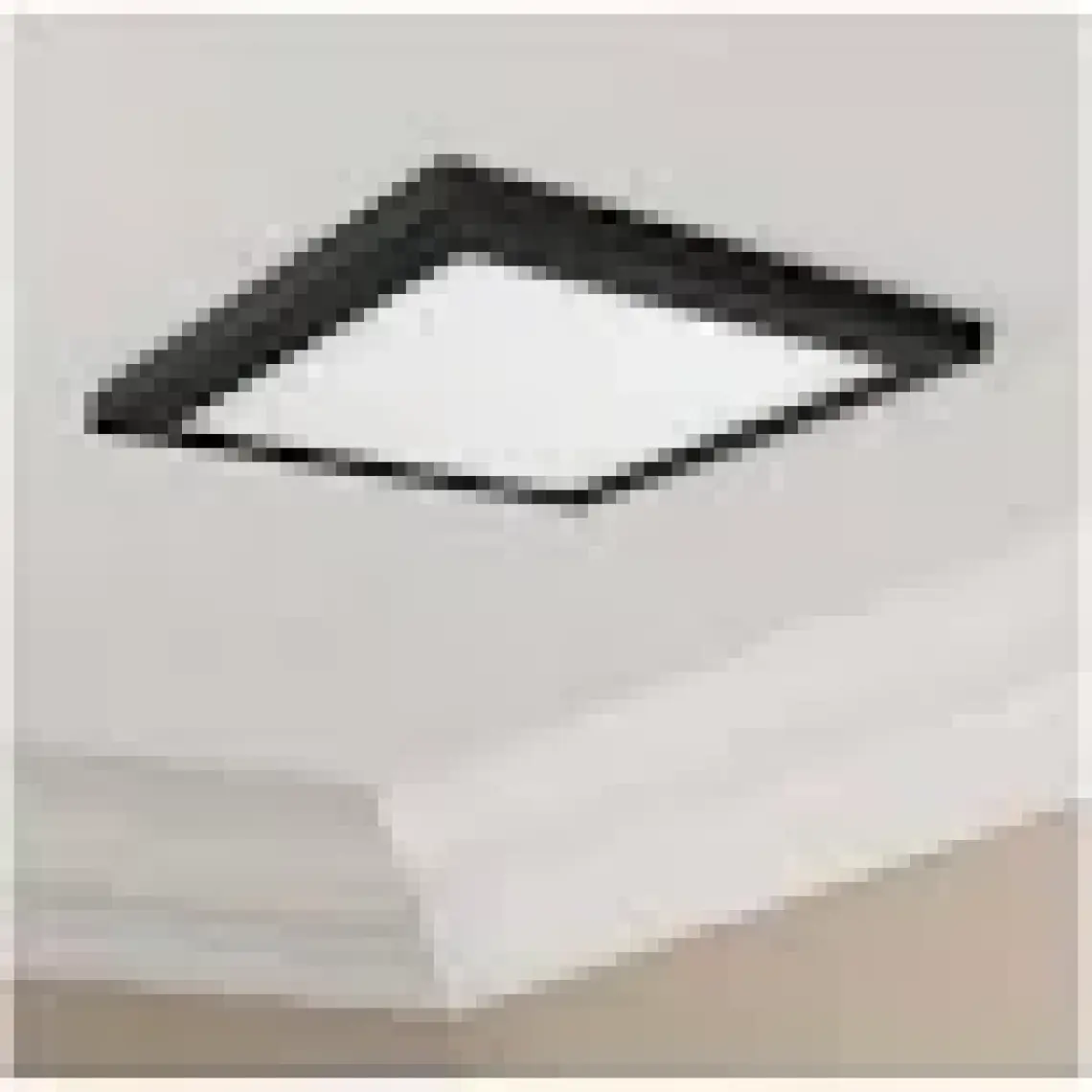 Ack Sıva Üstü Kare LED Panel Armatür 32 W 40 x 40 cm Siyah Gövde Gunışığı Işık AP04-03301