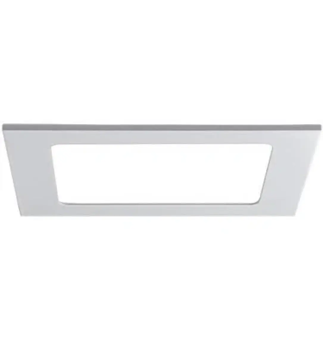 LAMPTIME Sıva Altı Slim Led Downlight 12W Kare Beyaz Gövde 6500K Beyaz Işık