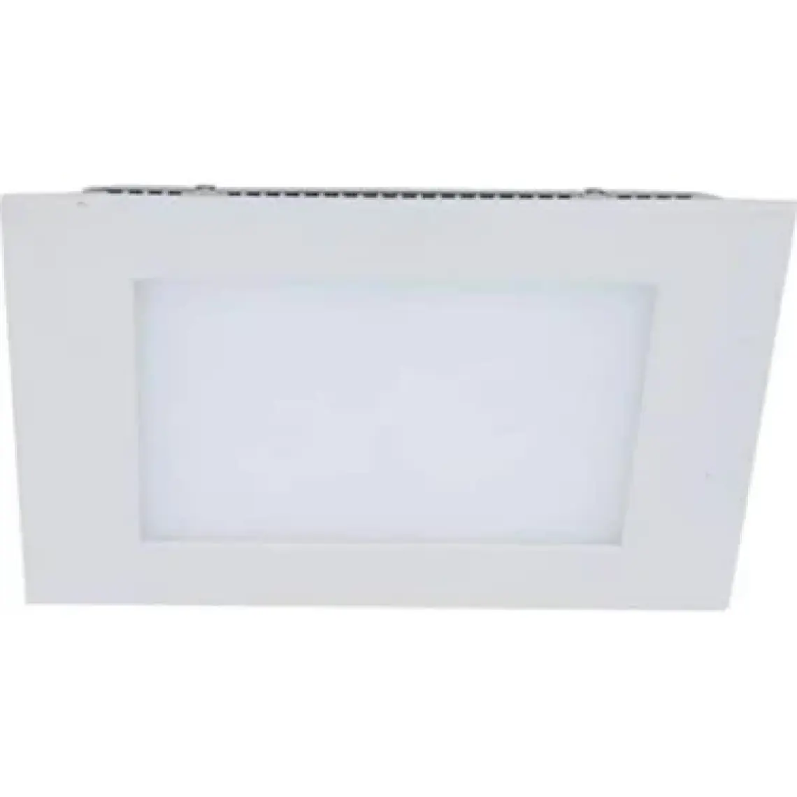 LAMPTIME Sıva Altı Slim Led Downlight 12W Kare Beyaz Gövde 6500K Beyaz Işık