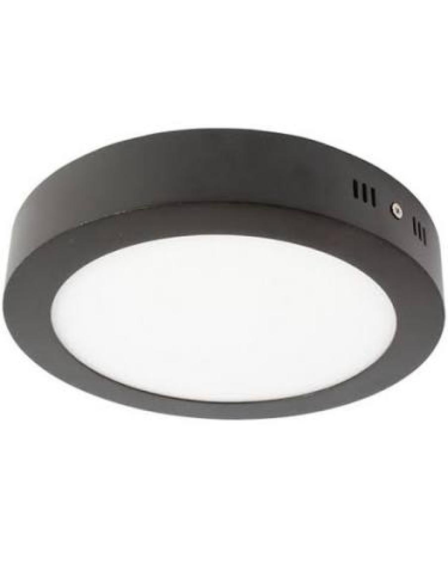 Cata 18 W Sıva Üstü LED Spot Armatür Siyah Kasa Beyaz Işık