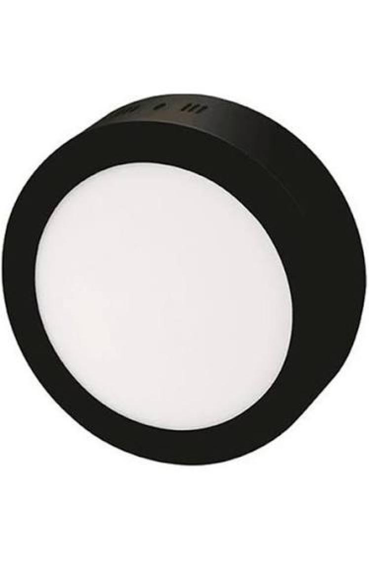 Cata 18 W Sıva Üstü LED Spot Armatür Siyah Kasa Beyaz Işık