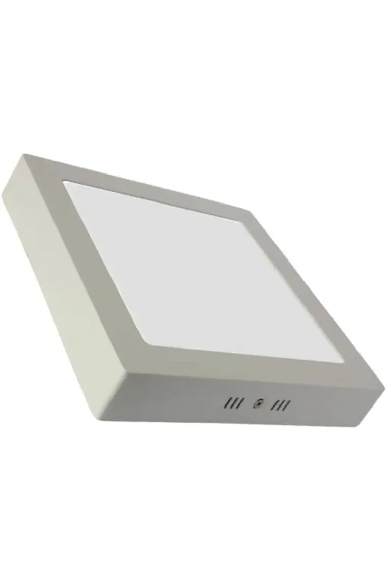 LAMPTIME Sıva Üstü Slim Led Downlight Beyaz Gövde 20W Kare 4000K Ilıkbeyaz Işık