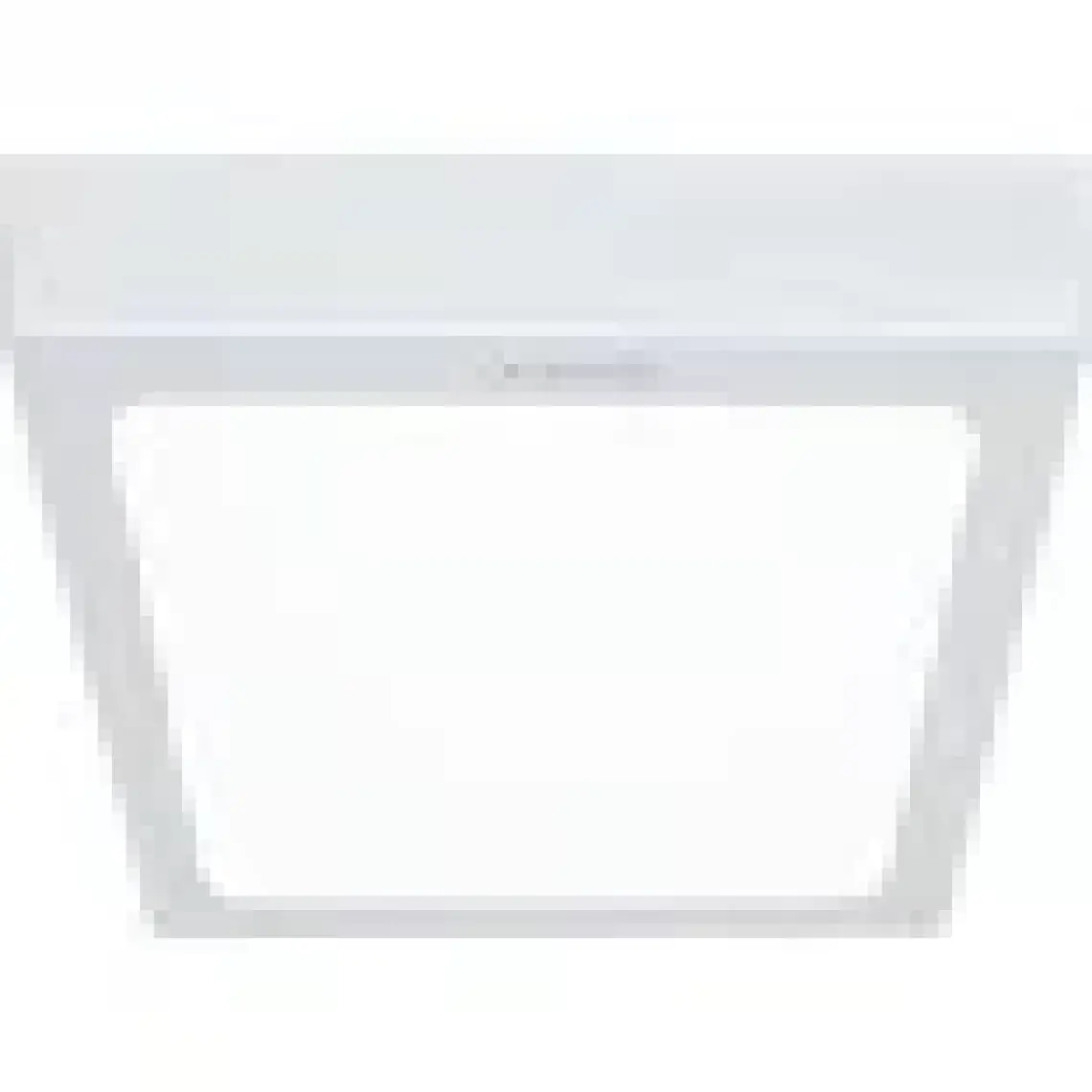 LAMPTIME Sıva Üstü Slim Led Downlight Beyaz Gövde 20W Kare 4000K Ilıkbeyaz Işık