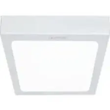LAMPTIME Sıva Üstü Slim Led Downlight Beyaz Gövde 20W Kare 4000K Ilıkbeyaz Işık