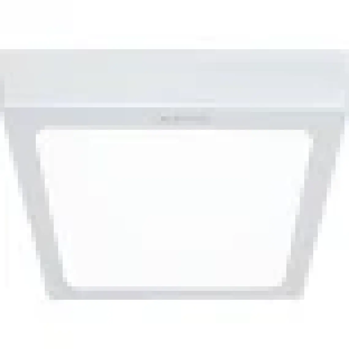 LAMPTIME Sıva Üstü Slim LED Downlight Beyaz Gövde 20W Kare 6500K Beyaz Işık