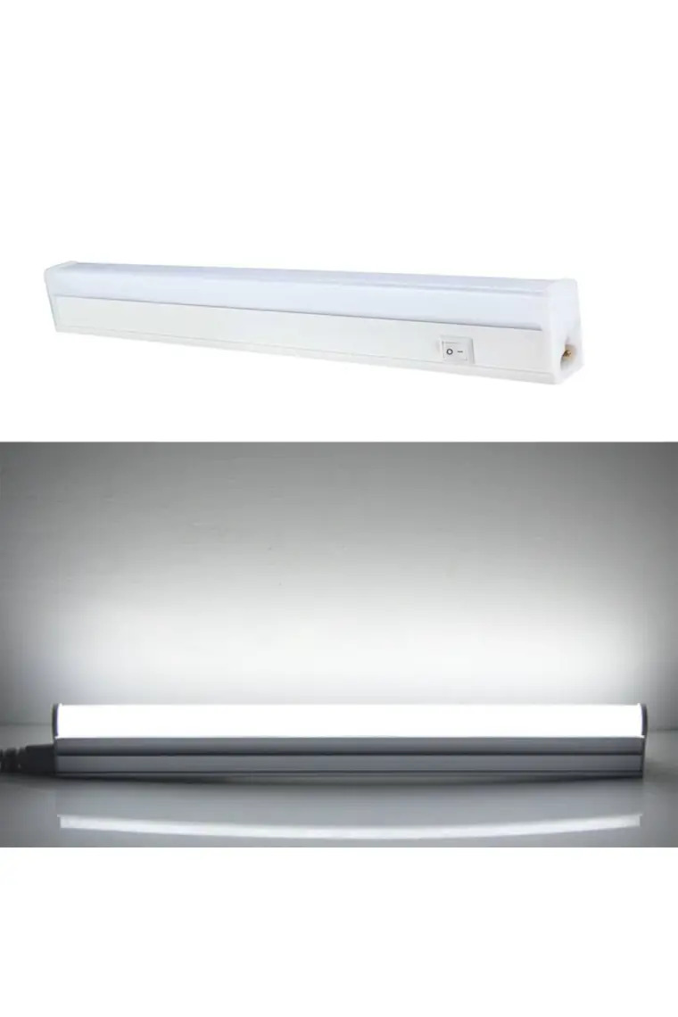 Forlife 6Watt 30cm Anahtarlı T5 Bant Armatür ( 6500K Beyaz Işık )