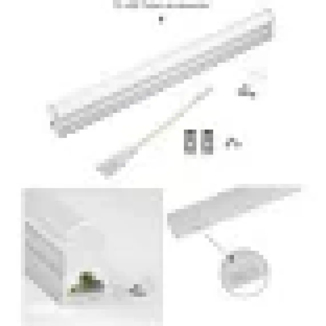 Forlife 6Watt 30cm Anahtarlı T5 Bant Armatür ( 6500K Beyaz Işık )