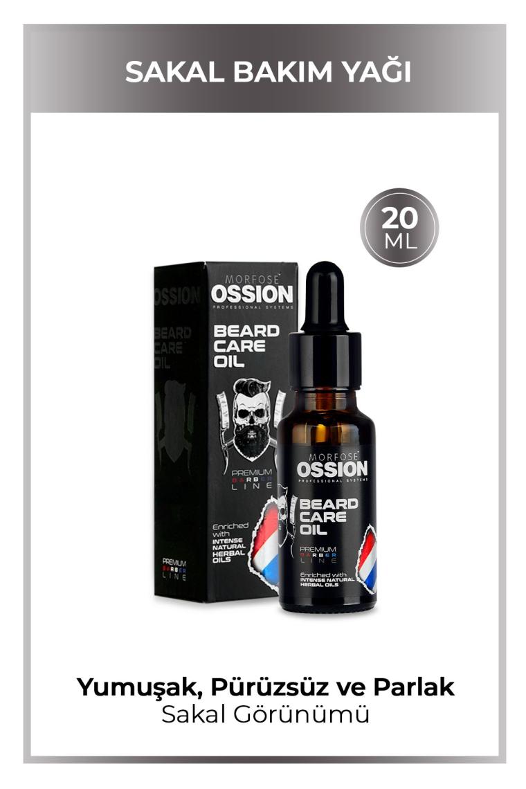 Ossıon Premıum Barber Lıne Sakal Bakım Yağı 20 ml