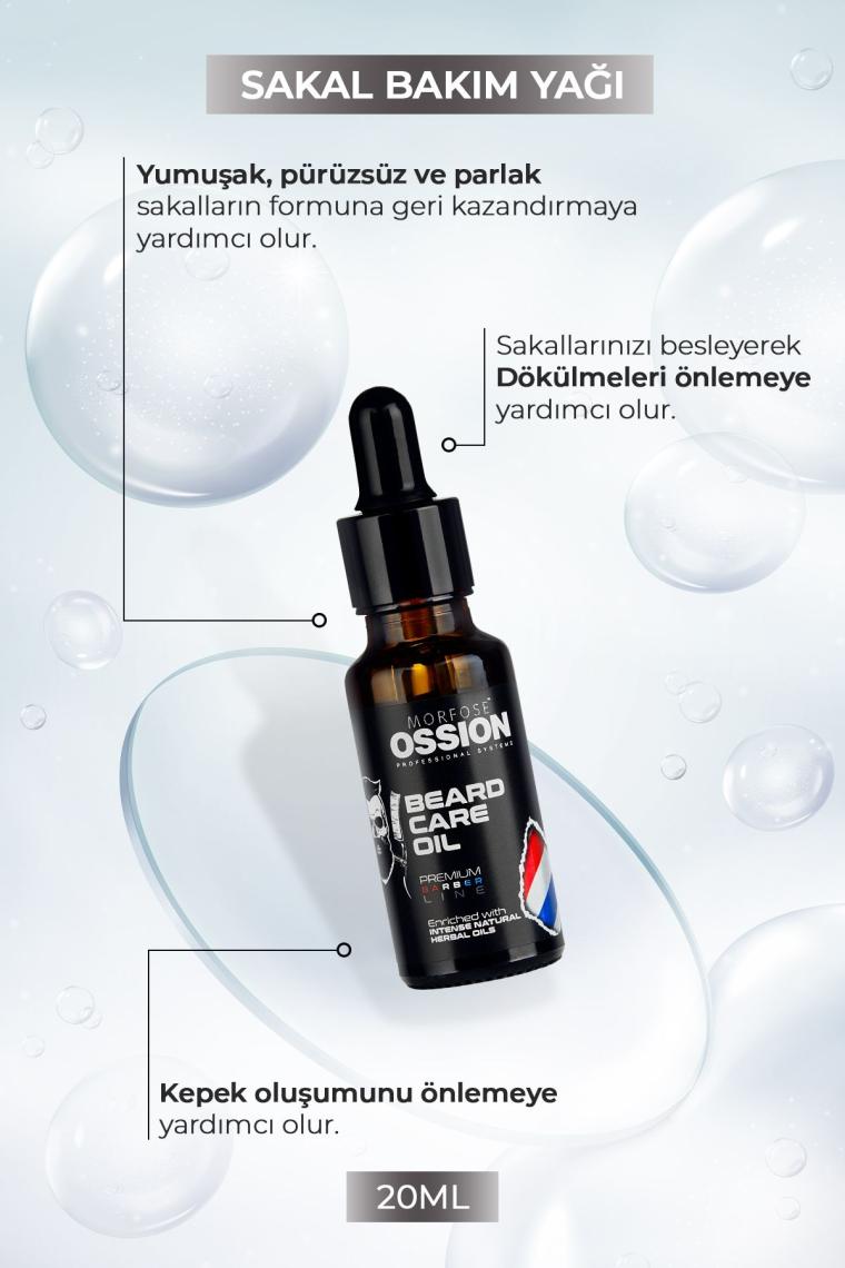 Ossıon Premıum Barber Lıne Sakal Bakım Yağı 20 ml