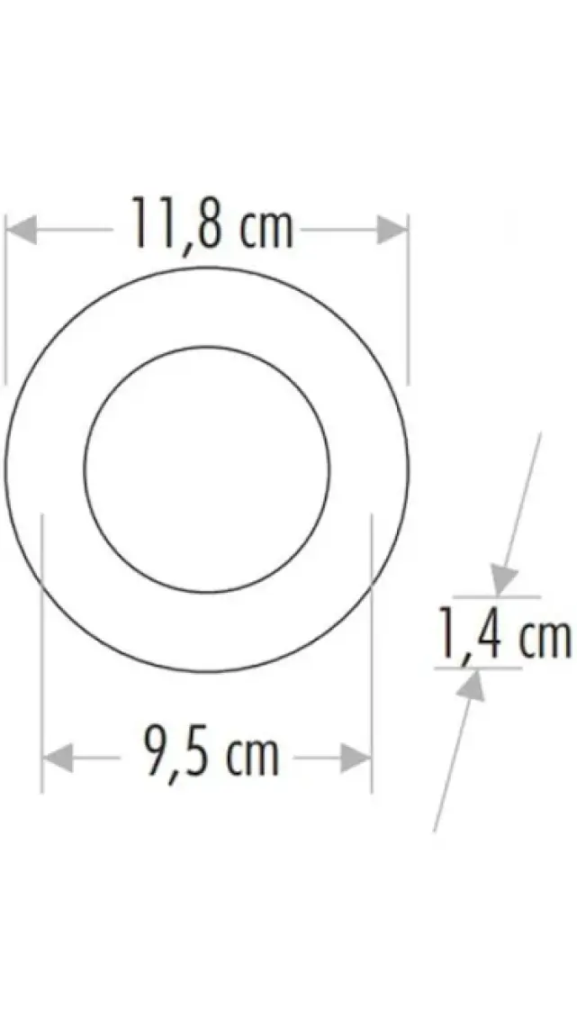 Horoz Slim 6W SMD LED Sarı Işık