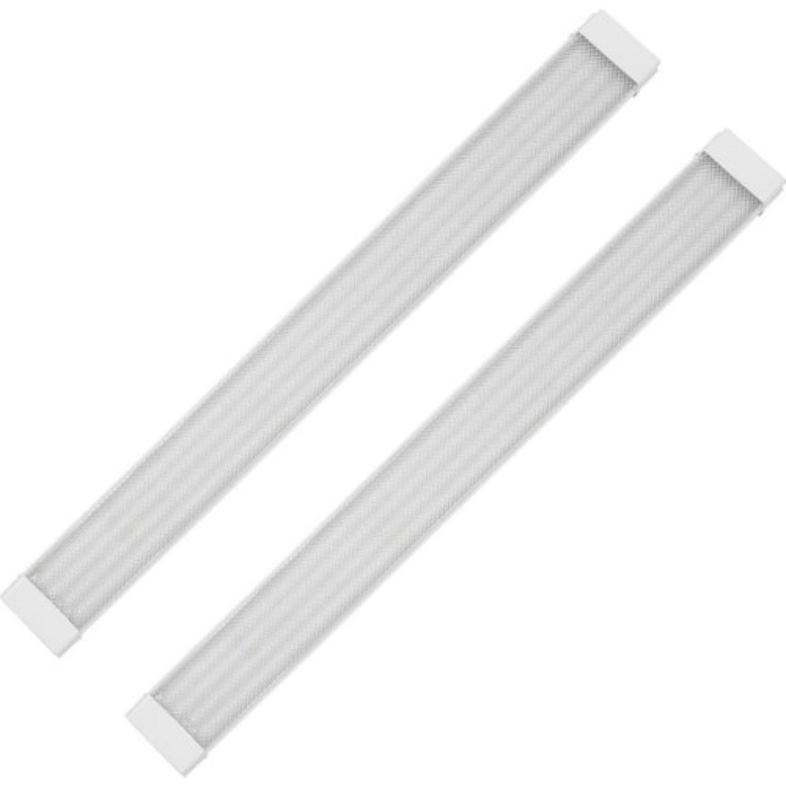 ZMR ZMR-234/B 100W 120 cm Kristal Beyaz LED Bant Armatür 6500K (2li Paket)