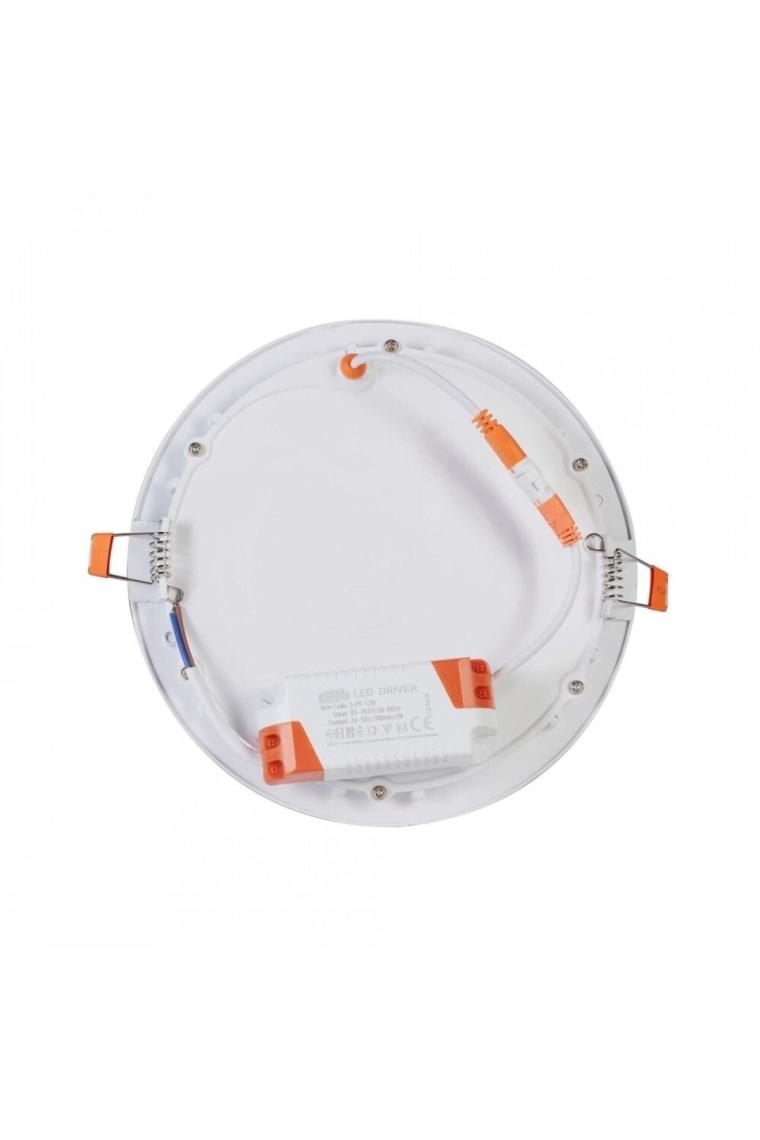 Ycl ALP-1018 18W Sıva Altı Yuvarlak LED Panel 6500K Beyaz Işık