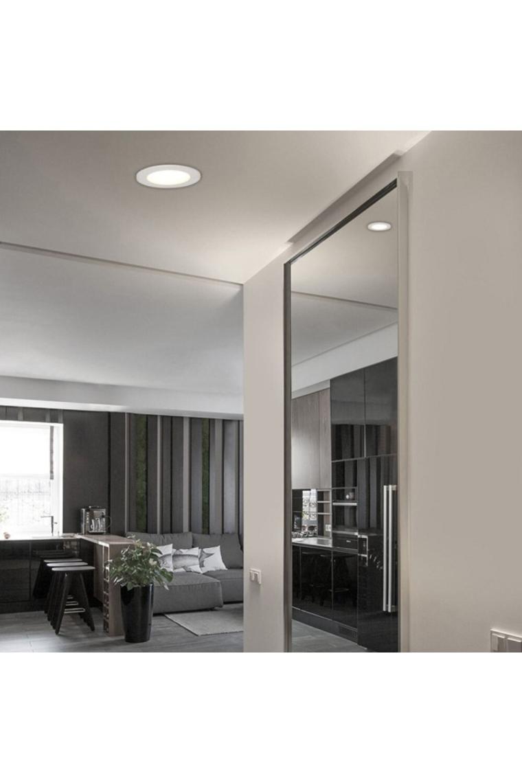 Ycl ALP-1018 18W Sıva Altı Yuvarlak LED Panel 6500K Beyaz Işık