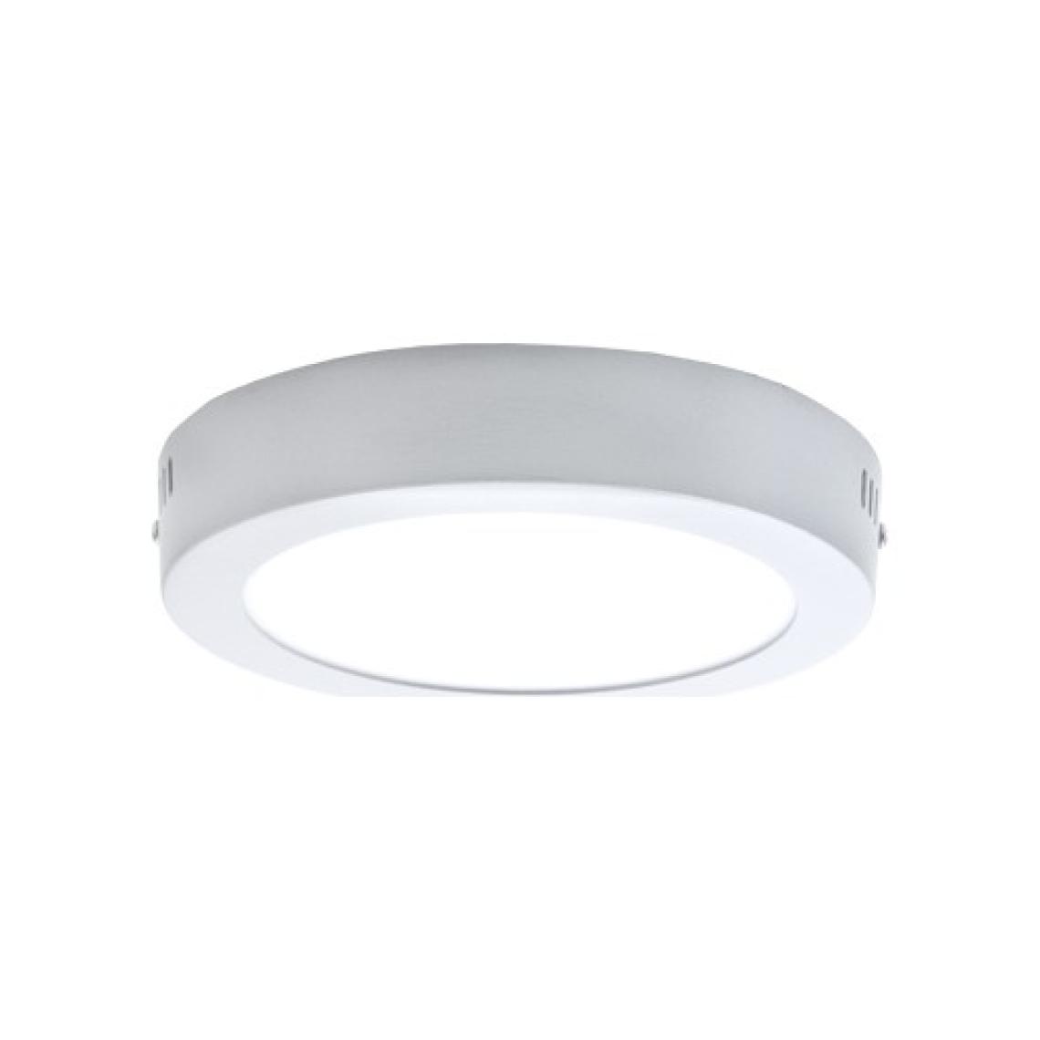LAMPTIME Sıva Üstü Slim LED Downlight Beyaz Gövde 24W Yuvarlak 3000K Gunışığı Işık