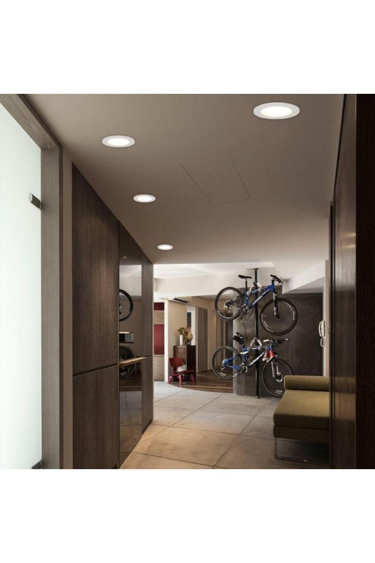 Ycl ALP-1009 9W Sıva Altı Yuvarlak LED Panel 6500K Beyaz Işık