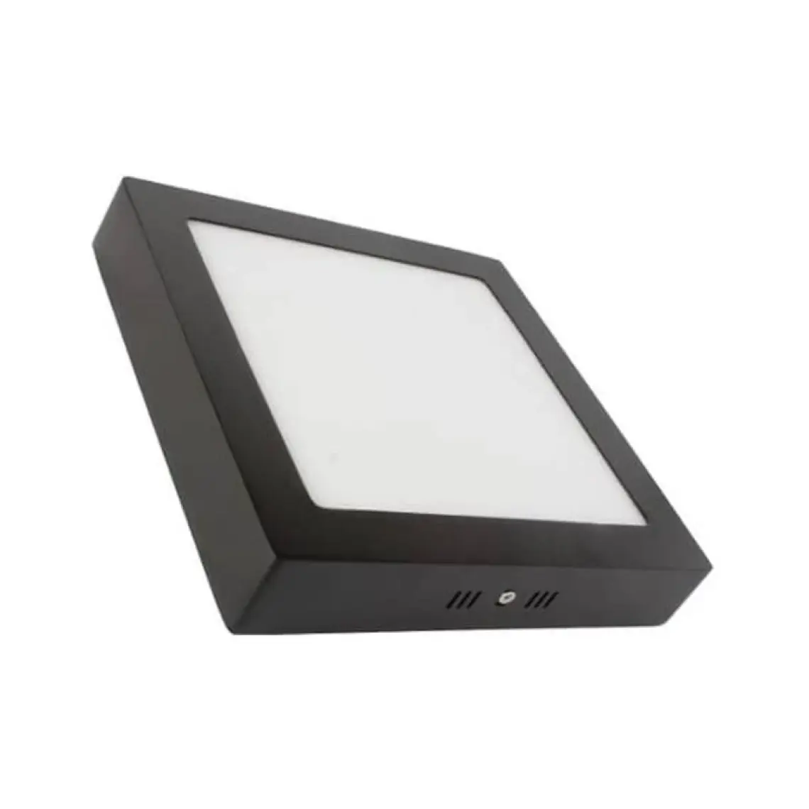 LAMPTIME Sıva Üstü Slim Led Downlight Siyah Gövde 24W Kare 4000K Ilıkbeyaz Işık