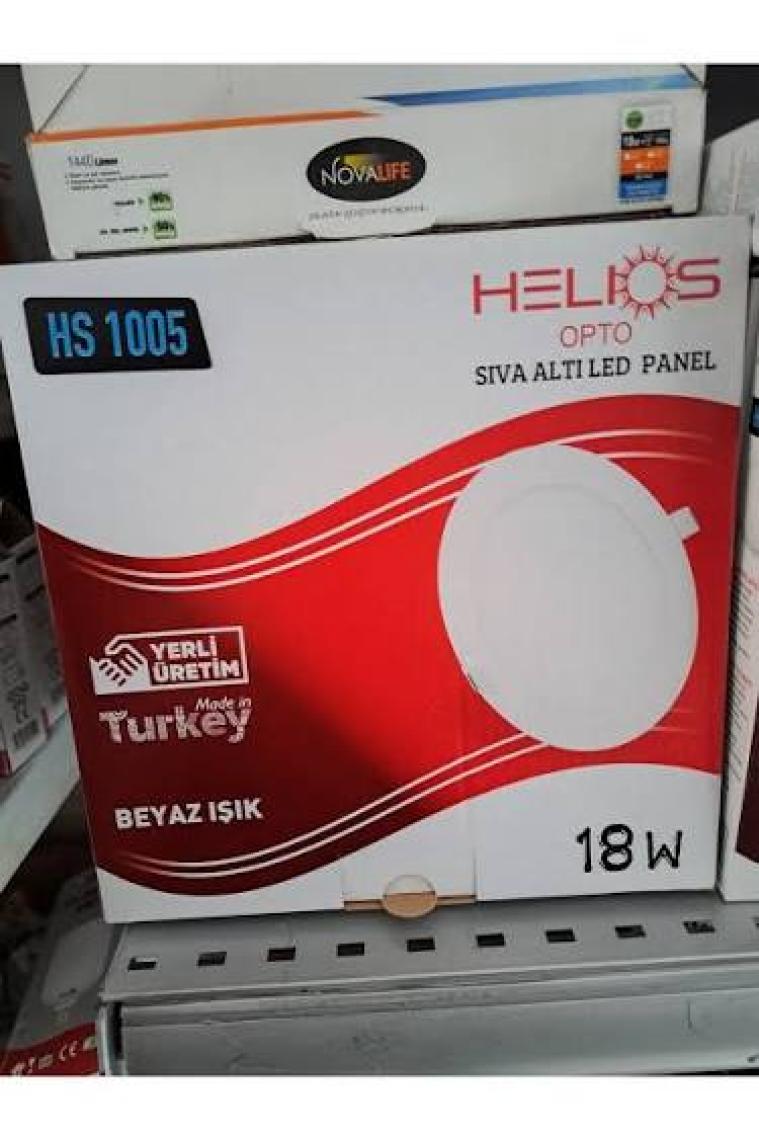 Helios Opto Helios Sıva Altı Yuvarlak Panel HS 1005 18W 6500K