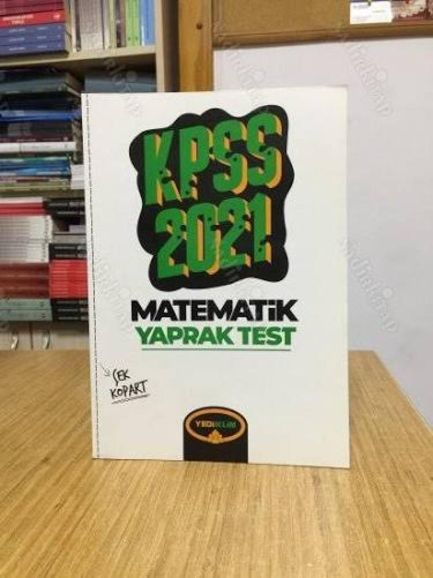 Yediiklim Yayınları KPSS 2021 Genel Yetenek Matematik Çek Kopart Yaprak Test