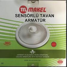 Sensörlü 360 Derece Açılı Tavan Armatürü